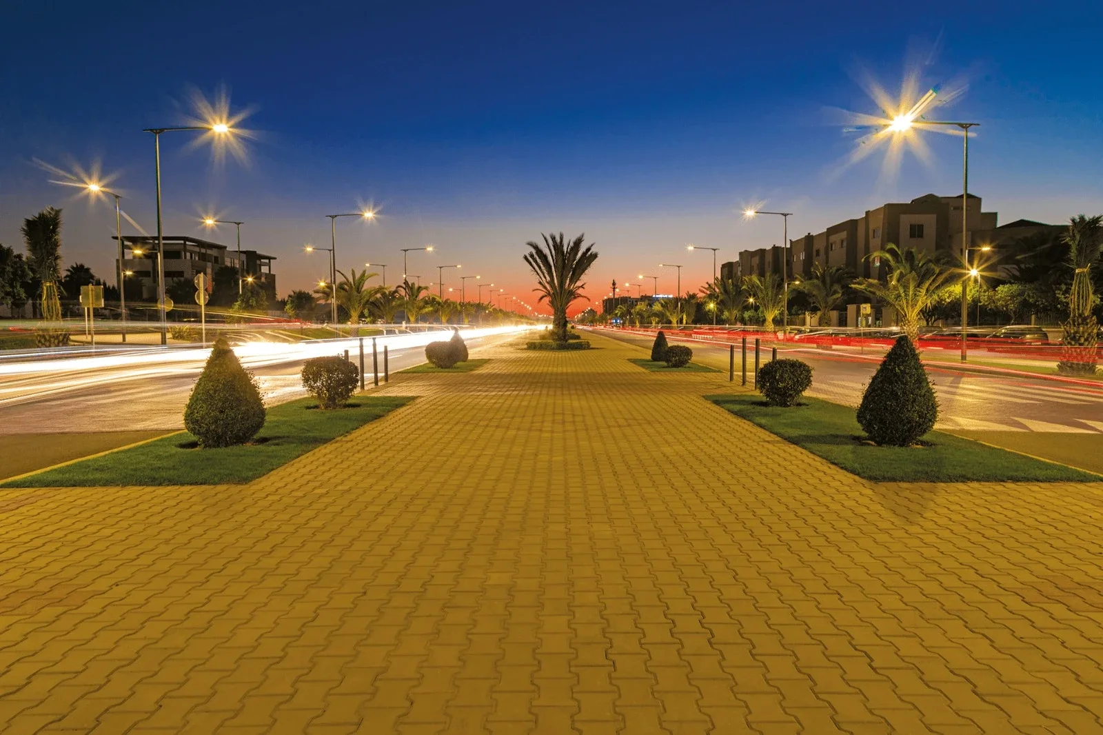 Éclairage public de l’avenue Abderrahim Bouabid à Agadir